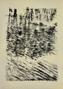 70x50-Pleinsoleil-Monotype aux encres de gravure-Papier Fabriano ivoire-2026-Rafaele Ide