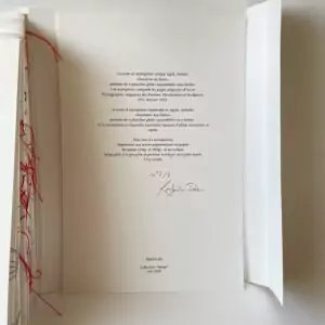 Suzannes aux Bains colophon