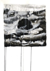 Les loups de la boucle 7bs100 2016 70x50 cm