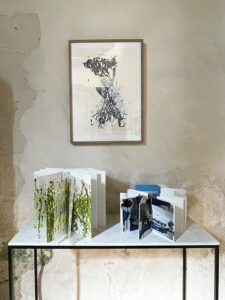 Peinture sur papier et Livres d'artiste